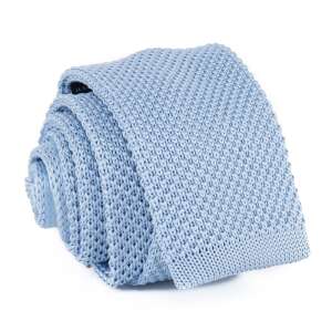 Elegáns Kötött Nyakkendő - Babakék