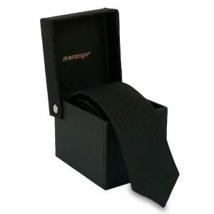 Fekete keskeny nyakkendő dobozban, Merango márka - Nyakkendő