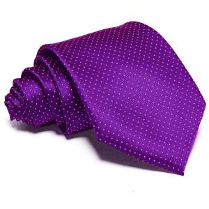 Lila nyakkendő fehér pöttyökkel, J. Waller's - J. Waller's