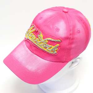New York Pink Baseball Sapka - Strasszos