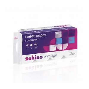 Satino Wepa Prestige Toilettenpapier, 4-lagig, 150 Blatt, 8 Rollen/Packung, 9 Packungen/Beutel 48031335 - Wepa