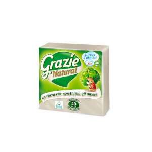 Servetel Lucart GRAZIE NATURAL 38x38cm 2 straturi 40 bucati/pachet 48031388 - Șervețele