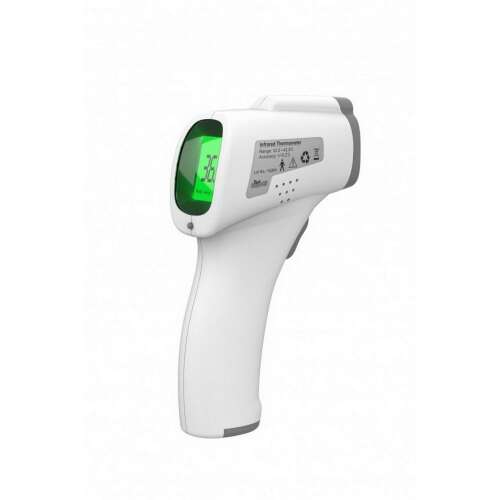 Bezdotykowy termometr na podczerwień IT01, wyświetlacz cyfrowy, dokładny pomiar temperatury, wykrywanie gorączki, łatwy w użyciu