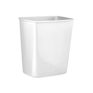 Weißer Wand-Abfalleimer, 8 Liter Fassungsvermögen, Mar Plast - Innenarchitektur