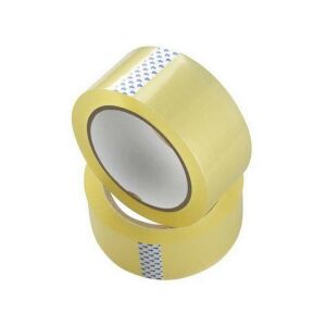 PP Прозрачна опаковъчна лента 48mm x 66m, 6 ролки - Залепваща лента