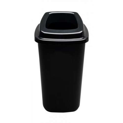 Plafor Sort 45L czarny/czarny selektywny pojemnik na śmieci z pokrywą