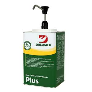 Dreumex Plus 4,5L Spălător de mâini, detergent industrial pentru mâini, fără solvenți, cu pompă, galben, 4,5L - Detergent pentru mâini
