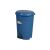 Pedal bin, plastic, ECO grey, with removable basket, 22L NO4 48031938