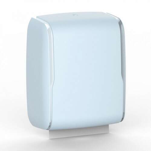 Tubeless Z dávkovač papierových utierok interfold, mentolovo zelený, na 3 rolky, uzamykateľný