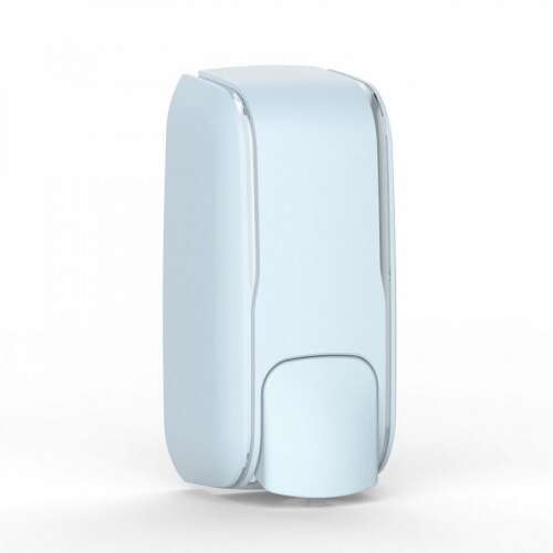 Tubeless dávkovač mydla s kazetou, manuálna obsluha, mentolová zelená farba, kapacita 1100ml