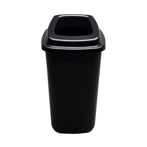 Coș de gunoi selectiv Plafor Sort, 28L negru/negru