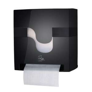 Dispenser automat de prosoape de hârtie Celtex E-Control, negru, cu senzor, distribuire cu o singură foaie - Celtex