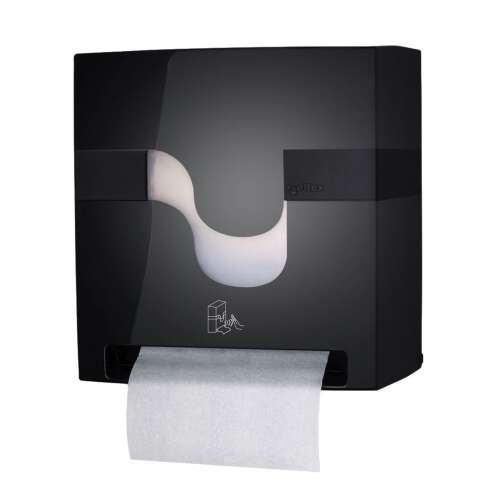 Celtex E-Control Automatyczny Dozownik Ręczników Papierowych, Czarny, Sterowany Sensorem, Pojedyncze Wydanie