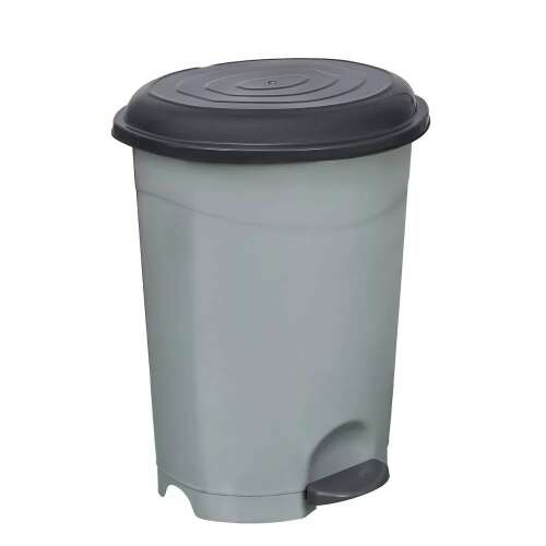 Pedal Bin, Plastic, ECO Anthracite, with Removable Inner Bucket, 12L