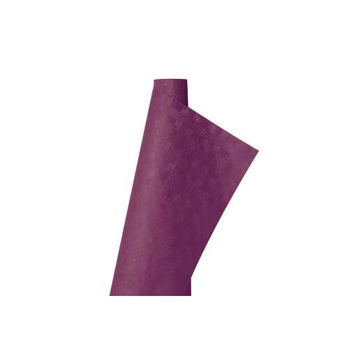 Obrus Infibra damask, bordový, rolka 1,2x7m, utierateľný, vodoodpudivý