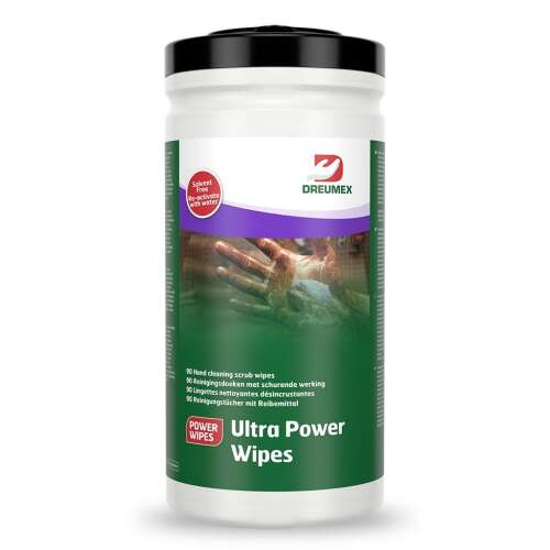 Drumex Power Wipes Ultra 90 coli/cutie 48032394