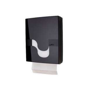 Celtex Megamini V schwarzer Papierhandtuchspender - Celtex