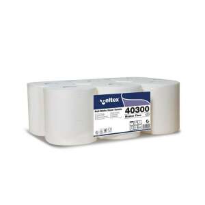 Celtex Master Time 40300 Roll-Matic Handtücher, 6 Rollen pro Packung, 285 Meter pro Rolle, 2-lagig, weiß - Papiertücher