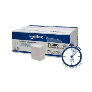Celtex Multi Pack gefaltetes Toilettenpapier Zellulose 2-lagig, 11x18cm, 36x250 Blatt 105976381 - Celtex