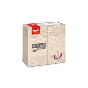 Fato Airlaid szalvéta Quick Pocket 40x40cm Millerighe Sabbia 40 lapos 108887496