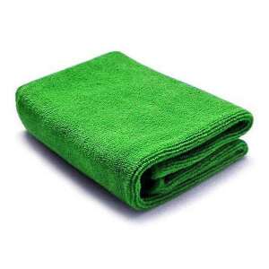 Ștergător din microfibră verde, 40x40cm, 300g/m2, pentru praf, curățarea interiorului mașinii și multe altele - Lavete din microfibre