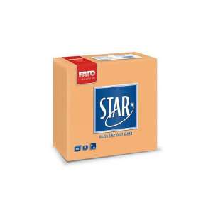 Fato Sztár szalvéta 2 rétegű 38x38cm barack 40 szál/csomag 48032668 - Домакински хартиени продукти