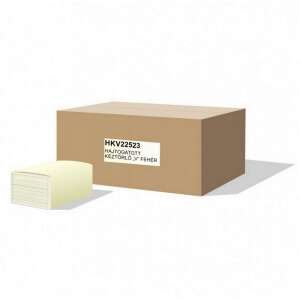 V-zložené papierové utierky, 2-vrstvové, biele, 25x23cm, 100% celulóza, 20x160 listov/kartón - Papierové utierky