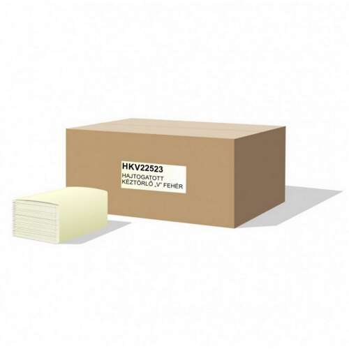 V-gefaltetetes Papierhandtücher, 2-lagig, weiß, 25x23cm, 100% Zellstoff, 20x160 Blatt/Karton