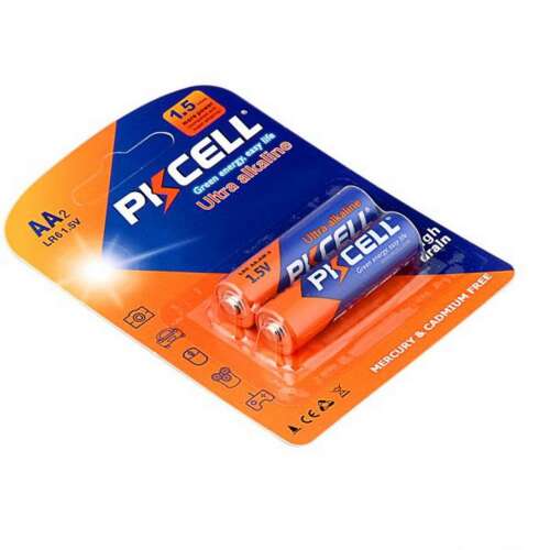 2 db PKCELL Ultra Alkaline AA elem