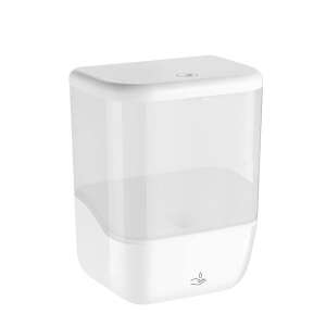 Dispensar automat de săpun lichid și gel dezinfectant pentru mâini, alb, 1 litru - Distribuitor de săpun