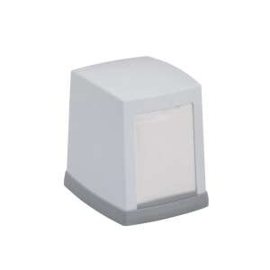 Dispenser de șervețele din plastic alb, marca Vialli - Șervețele