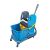 Cleaning trolley with plastic frame, blue, 24 litres 48059712