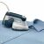 Ariete Duetto Garment Steamer and Iron ironing a shirt