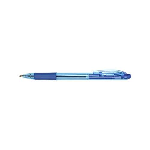 PENTEL Guľôčkové pero, 0,35 mm, tlačidlové, PENTEL "BK417", modré