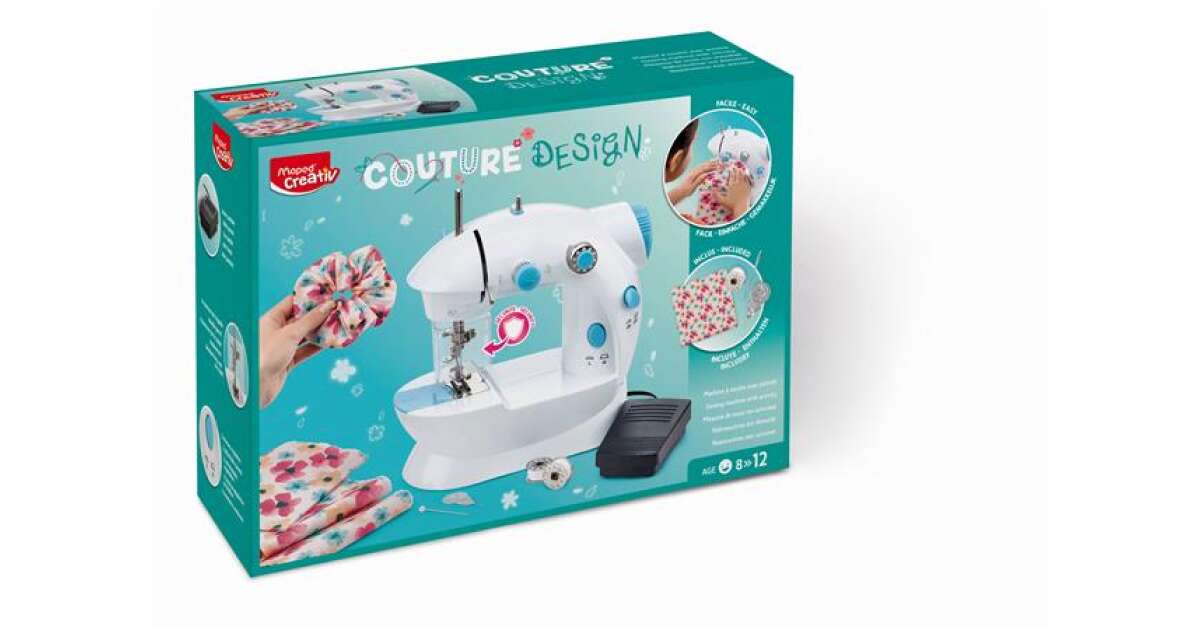  Cool Maker, Sew Cool Sewing Machine with 5 Trendy Projects and  Fabric, for Kids 6 Aged and up : Toys & Games