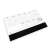 TOPTIMER T110 Weekly Desk Pad, Black, 576x407 mm, with Yearly Calendar