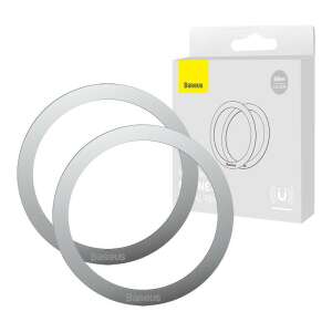 Baseus Halo Magnetic Ring pentru telefoane, , MagSafe (argintiu) 66886861 Huse telefon