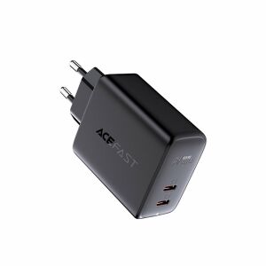 Acefast A9 40W USB-C Nástenná Nabíjačka Čierna - ACEFAST