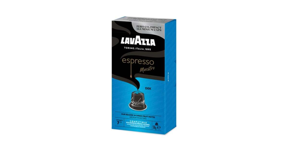 Pack 100 Capsules Décaféiné - Compatibles Nespresso®