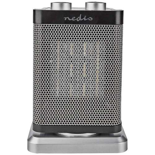 Nedis HTFA17GY ceramic fan heater, front view