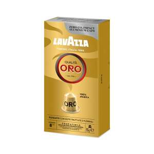 Lavazza Oro Nespresso-kompatible Aluminiumkapselpackung, 10 Stück x 5,5 g, 100 % Arabica, 8000070053465 48079756