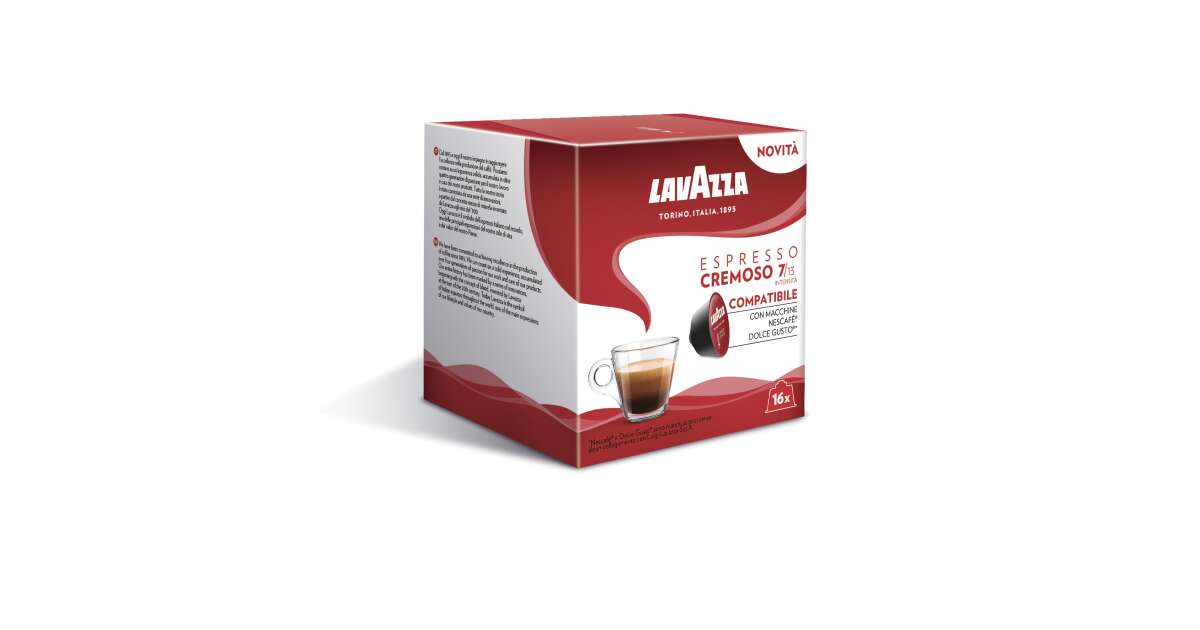Lavazza Espresso Cremoso (Compatible con Dolce Gusto)