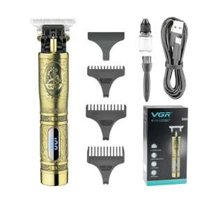 Haj és Szakállvágó Trimmelő Digitális Kijelzővel akumlátoros