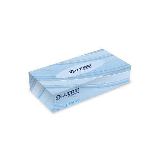 Hârtie cosmetică 2 straturi alb zăpadă 100 coli/cutie rezistentă 100v lucart_841030