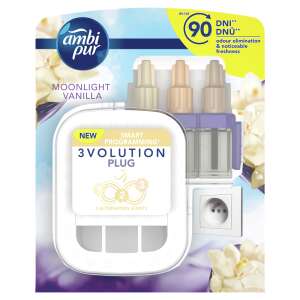 Lufterfrischer elektrisch Starterpaket 20 ml ambi pur 3 volution moonlight vanilla 48091045 Elektrische Lufterfrischer