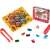 Montessori Beehive Educational Toy, wooden game with colorful bees and tweezers, for kids