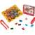 Montessori Beehive Educational Toy, wooden game with colorful bees and tweezers, for kids