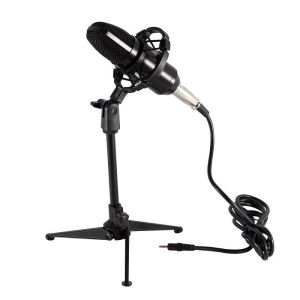 SAL Studio mikrofon set, tripod, XLR-3,5 mm, M12
 143001955 - Mikrofon