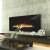 Home electric wall fireplace FKK 3000 in a modern living room