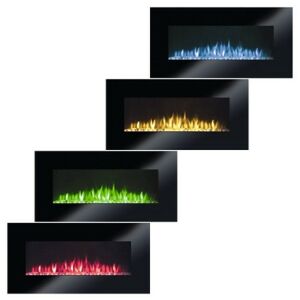 Home FKK 3000 Electric Fireplace with Multiple Flame Colors - Electric fireplace